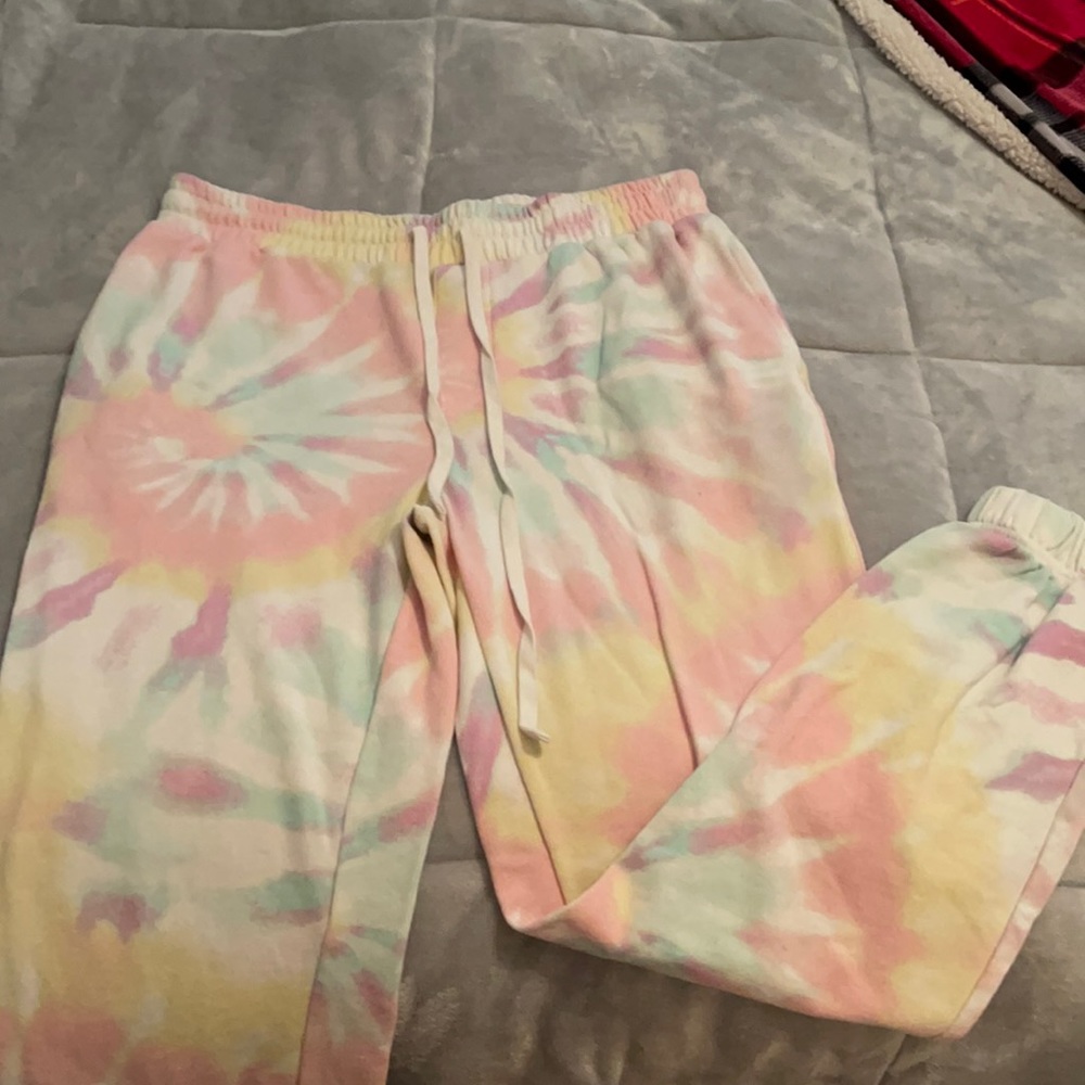 Tie dye jogger sweatpants